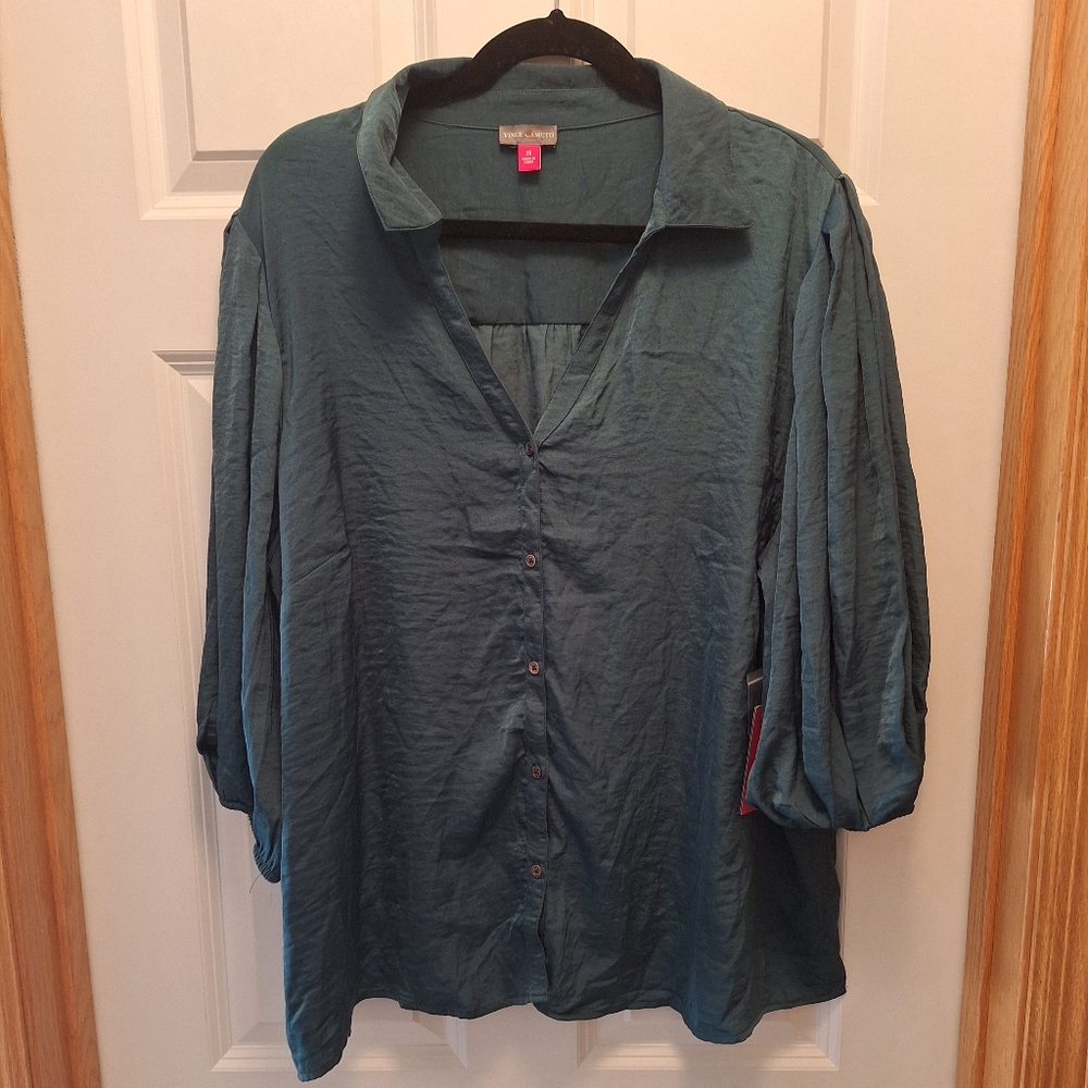 Teal Blouse